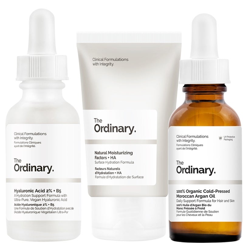 Hudvårdsserien Skin Care Trio från The Ordinary